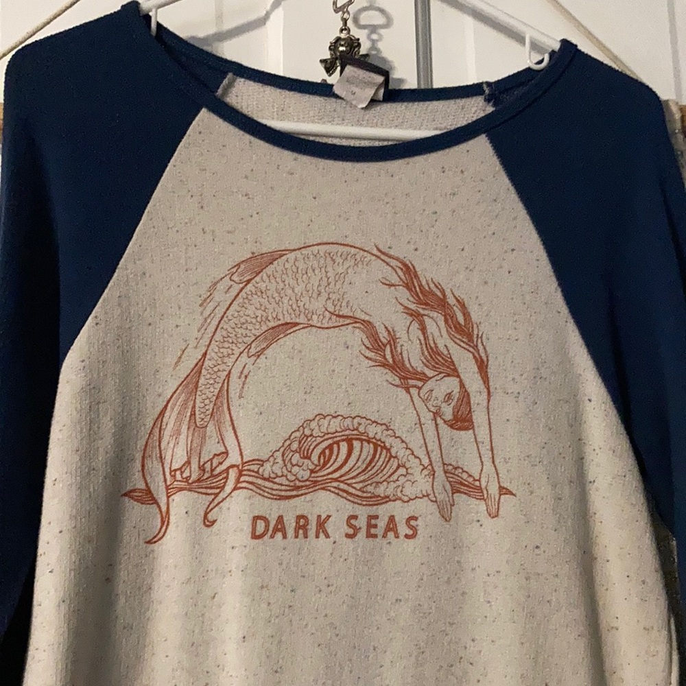 Dark seas mermaid long sleeve